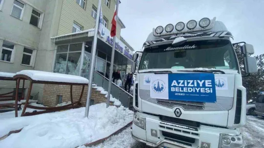 Aziziye Belediyesi'nde yardım seferberliği