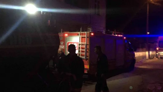 Baca yangını evde hasara neden oldu