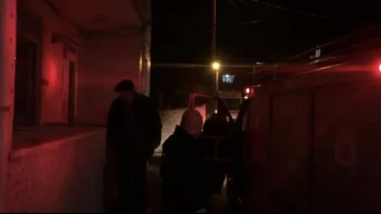 Baca yangını evde hasara neden oldu