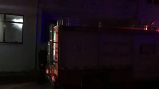 Baca yangını evde hasara neden oldu