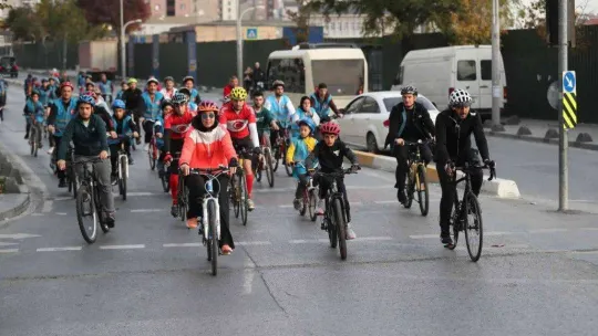 Bağcılar'da 'Sağlık İçin Pedalla' etkinliği
