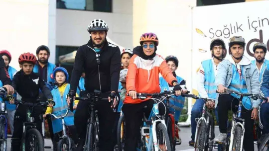 Bağcılar'da 'Sağlık İçin Pedalla' etkinliği