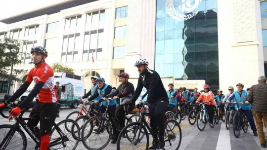 Bağcılar'da 'Sağlık İçin Pedalla' etkinliği