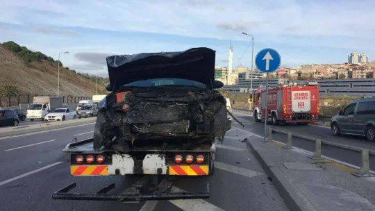 Bağcılar'da trafik kazası: 1 yaralı