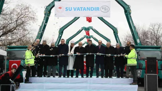 Bakan Kirişci: 'Dünyanın en büyük su yapılarını Türkiye'de inşa ettiğimizi dost düşman herkes görmektedir'