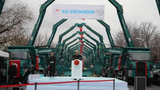 Bakan Kirişci: 'Dünyanın en büyük su yapılarını Türkiye'de inşa ettiğimizi dost düşman herkes görmektedir'