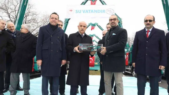 Bakan Kirişci: 'Dünyanın en büyük su yapılarını Türkiye'de inşa ettiğimizi dost düşman herkes görmektedir'