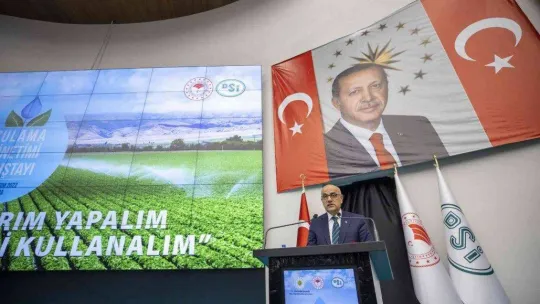 Bakan Kirişci: 'Su konusu bizim için bir milli güvenlik meselesidir'