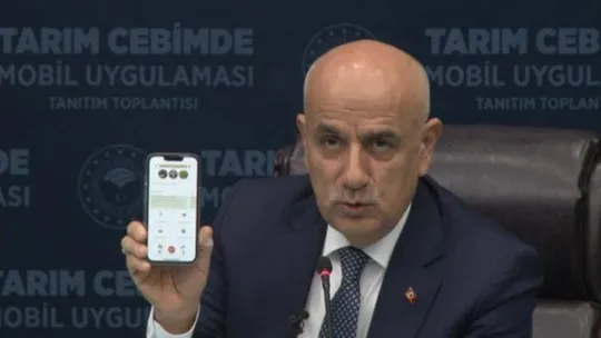 Bakan Kirişci: 'TarımCebimde uygulaması tamamıyla yerli ve millidir'