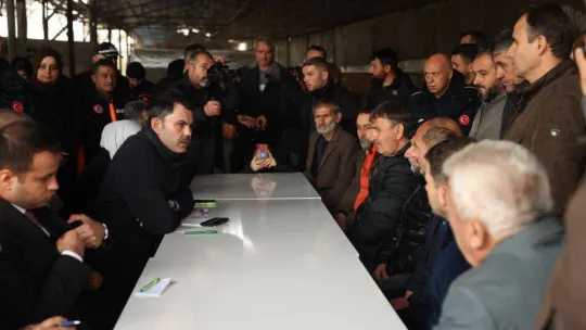 Bakan Kurum: 'Düzce'de 300 ekibimizle hasar tespit çalışmalarımız sürüyor'