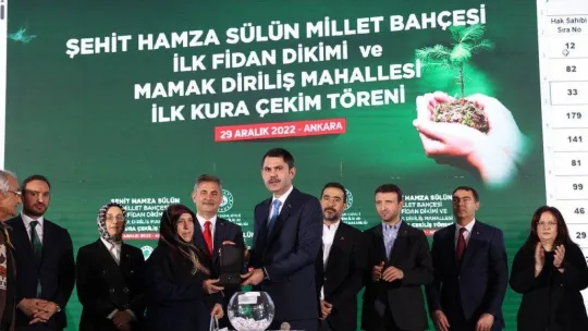 Bakan Kurum: 'İlk Evim İlk İş Yerim projemiz Ankara'mıza toplamda 18 bin139 konut inşa edeceğiz'