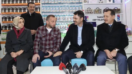 Bakan Murat Kurum: 'Bizler hiçbir zaman sahadan, esnafımızın yanından ayrılmadık'