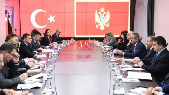 Bakan Özer, Karadağ Eğitim Bakanı Vojinovic ile görüştü