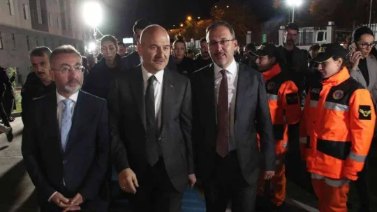 Bakan Soylu: 'Ayın 12'sinde, Düzce depreminin yıl dönümünde saat 18.57'de deprem ve ülke tatbikatı gerçekleştireceğiz'
