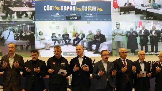 Bakan Soylu: 'Vatandaşlarımızdan istirhamımız bize en fazla bir dakika ayırsınlar'