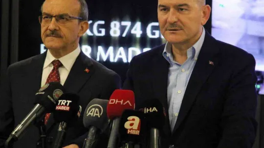 Bakan Soylu açıkladı, Kocaeli ve Sakarya'da büyük uyuşturucu operasyonu