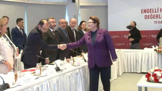 Bakan Yanık: 'Engelli hakları, insan haklarının ayrılmaz bir parçasıdır'