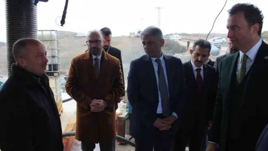 Bakan Yardımcısı Alpaslan, Kırklareli'nde jeotermal su kuyusu alanını inceledi