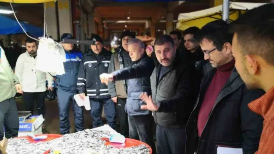 Balık tezgahları denetleniyor