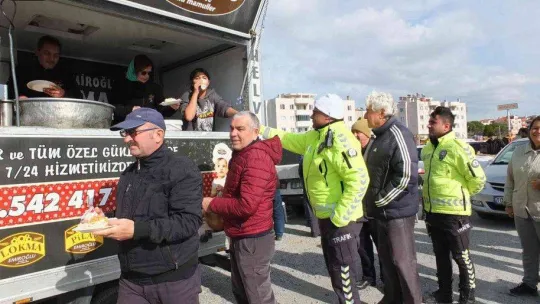 Balıkesir'de develer için havut hayrı yapıldı