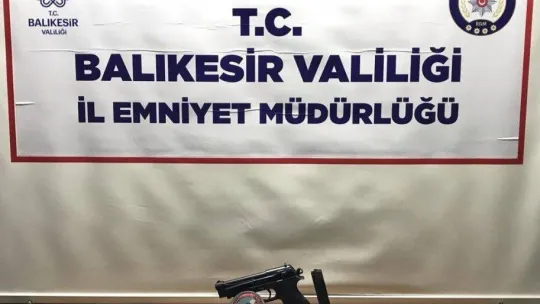 Balıkesir'de polis ve jandarmadan 'Huzur' operasyonu