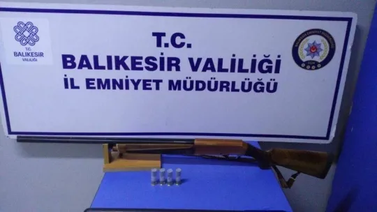 Balıkesir'de polis ve jandarmadan 'Huzur' operasyonu