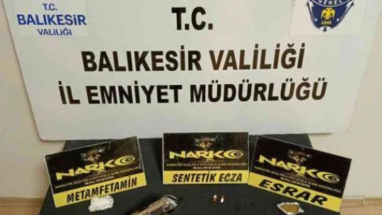 Balıkesir'de polisten 288 şahsa 'Huzur' operasyonu