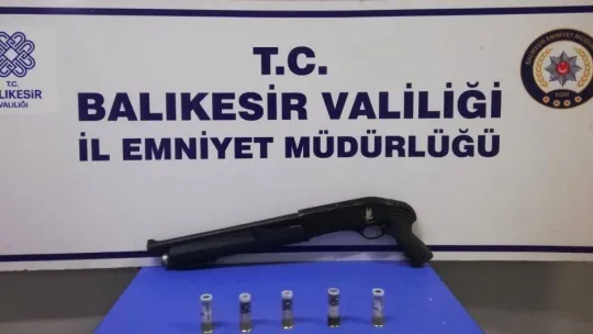 Balıkesir'de polisten 56 şahsa 'Huzur' operasyonu