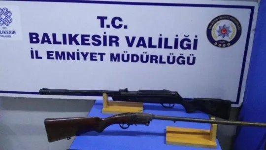 Balıkesir'de polisten asayiş operasyonu: 43 gözaltı