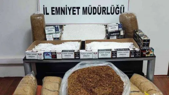 Balıkesir'de polisten uyuşturucu ve kaçak tütün operasyonu