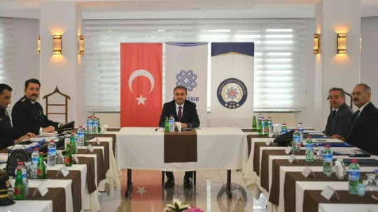 Balıkesir'in Asayiş ve Güvenlik durumu değerlendirildi