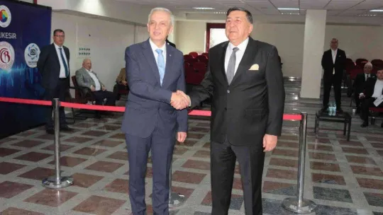 Balıkesir Ticaret Borsası'nda seçim heyecanı yaşandı