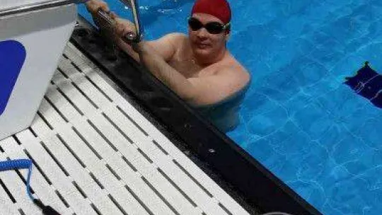 Balıkesirli para yüzücü Sinan Balacan Türkiye Şampiyonu