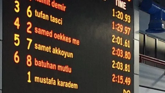 Balıkesirli para yüzücü Sinan Balacan Türkiye Şampiyonu