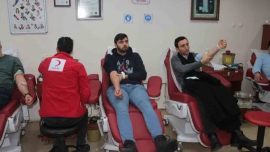 Balıkesirliler kan bağışına koştu