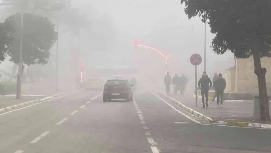 Balıkesirliler yılın son gününe sisle uyandı