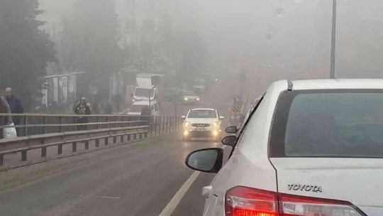 Balıkesirliler yılın son gününe sisle uyandı