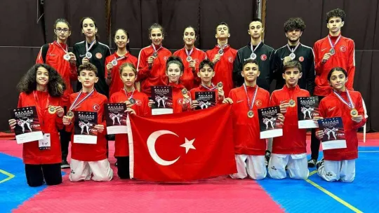 Balkan Tekvando Şampiyonası'nda millilerden madalya yağmuru