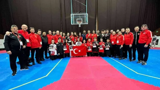 Balkan Tekvando Şampiyonası'nda millilerden madalya yağmuru