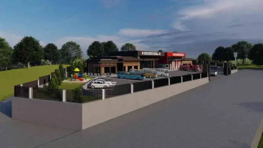 Balya'ya terminal ve itfaiye istasyonu