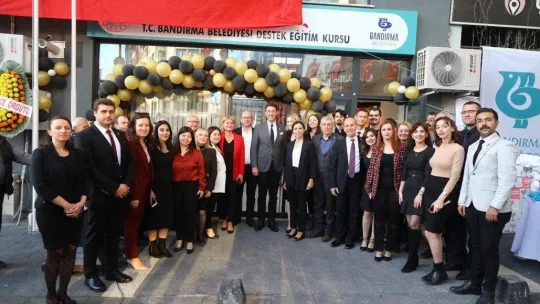 Bandırma'da 'Destek Eğitim Kurs Merkezi' açıldı
