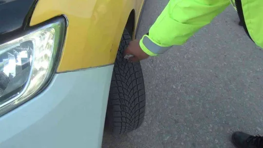 Bandırma'da ticari taksiler denetlendi