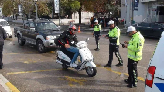 Bandırma'da trafik denetimleri yapıldı