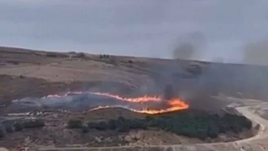 Bandırma'da yangın