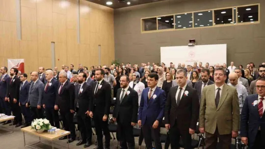 Bandırma Eğitim ve Araştırma Hastanesine teşekkür belgesi