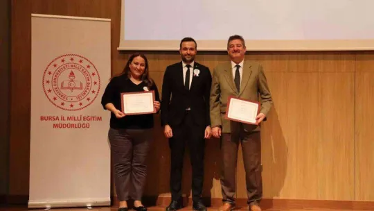 Bandırma Eğitim ve Araştırma Hastanesine teşekkür belgesi