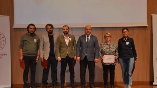 Bandırma Eğitim ve Araştırma Hastanesine teşekkür belgesi