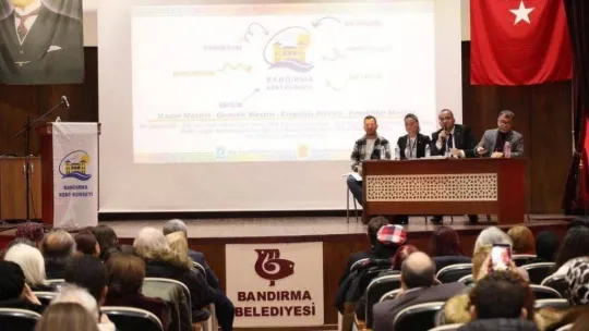 Bandırma Kent Konseyi 2023 yılı değerlendirme genel kurulu yapıldı