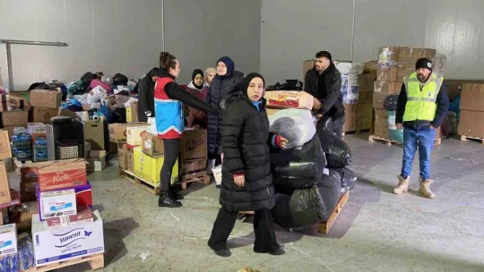 Bartın halkı depremzedeler için seferber oldu