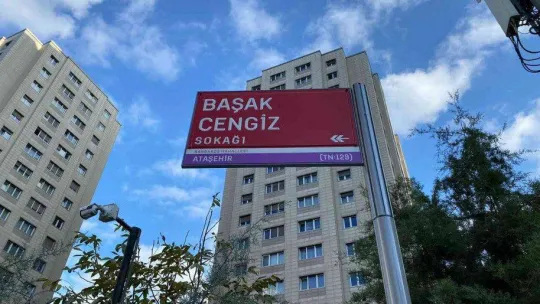 Başak Cengiz, ölümünün 1'inci yıldönümünde katledildiği sokakta anıldı